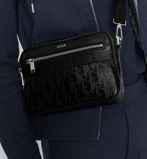 safari dior oblique messenger bag|Safari Messenger Bag Black Dior Oblique Galaxy Leather .